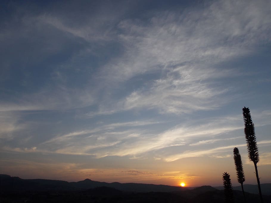 Nature, Sunset, Eventide, Landscape, beautiful, ceu, by sunsets HD wallpaper