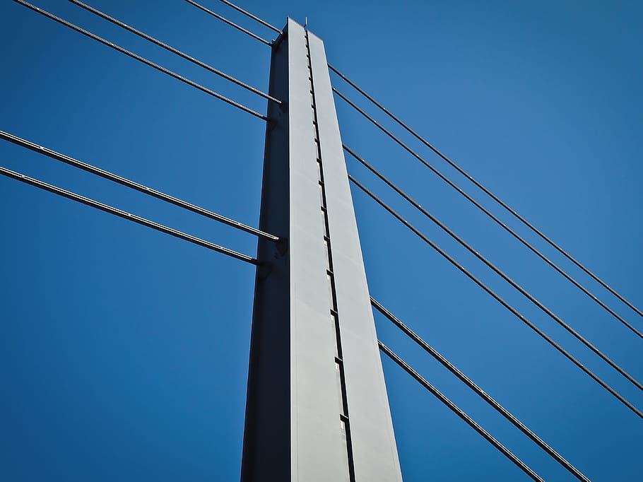 bridge, architecture, building, transition, suspension bridge HD wallpaper