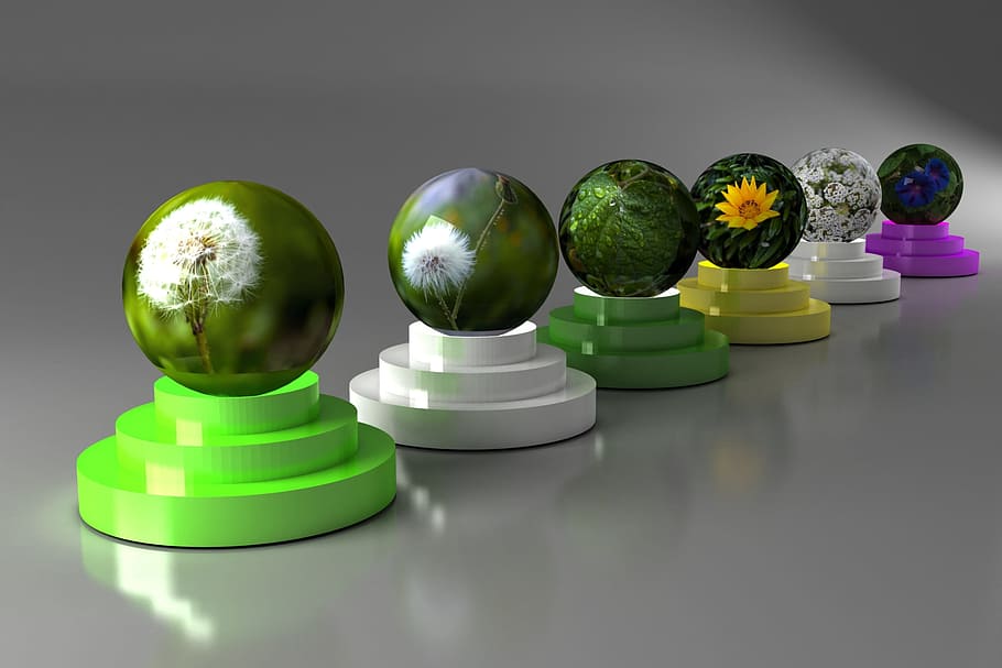 sphere, color, round, approach, multi colored, no people, indoors HD wallpaper