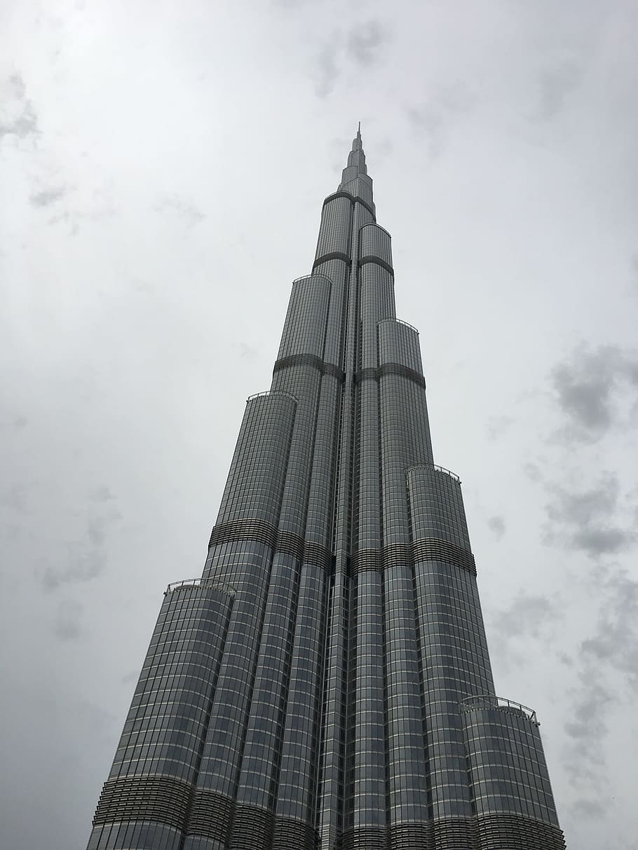 architecture, building, big city, torre, modern, dubai, united arab emirates, HD wallpaper