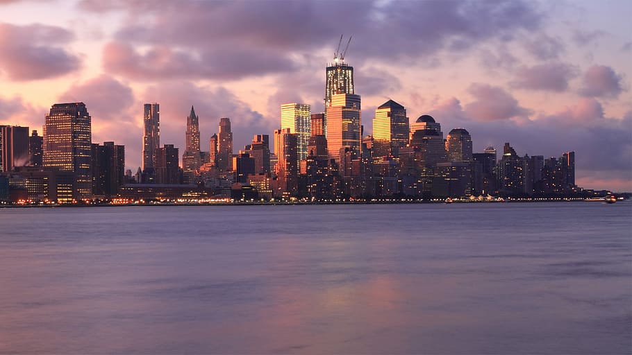 City, Skyline, Bay, Wordpress, background, paradise, cityscape HD wallpaper