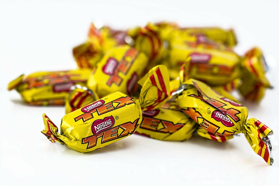 Nestle tex packs, sweets, candy, chocolate, sugar rush, snack, HD wallpaper