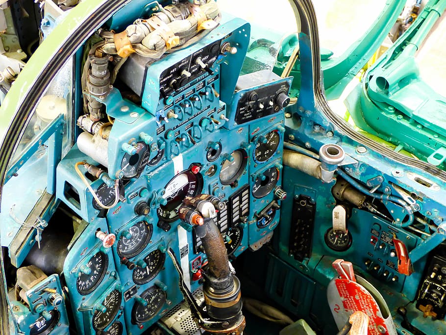 cockpit, flying, flight, instruments, aircraft, veteran, technology HD wallpaper