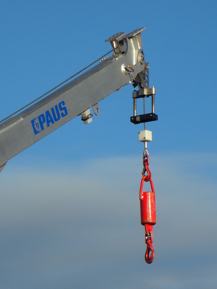 Crane, Load, sky, load crane, site, construction work, house construction HD wallpaper