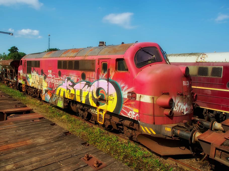 Denmark, Rail Yard, Station, Train, locomotive, travel, transportation HD wallpaper