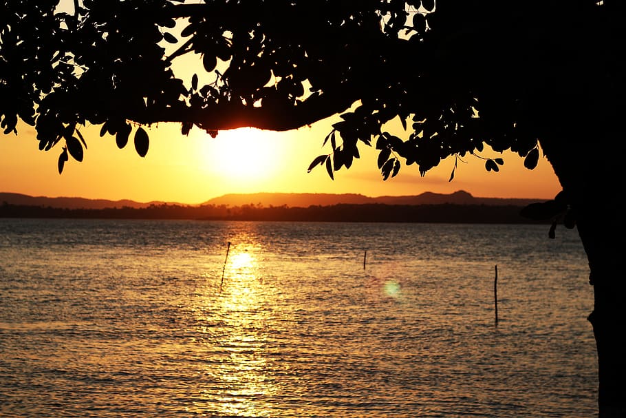 sunset, afternoon, brazil, water, beauty in nature, scenics - nature HD wallpaper