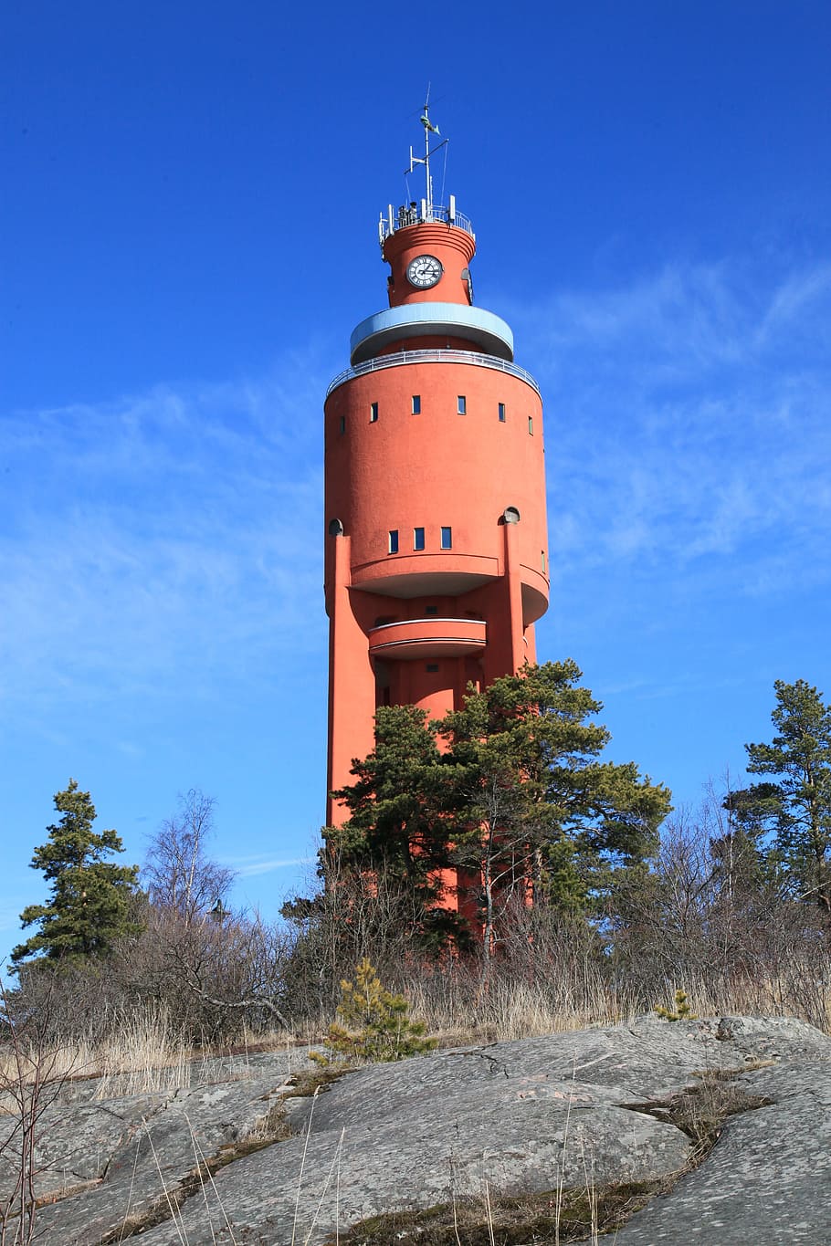Pitchfork, Water Tower, Finland, landscape, tourism, finnish, HD wallpaper
