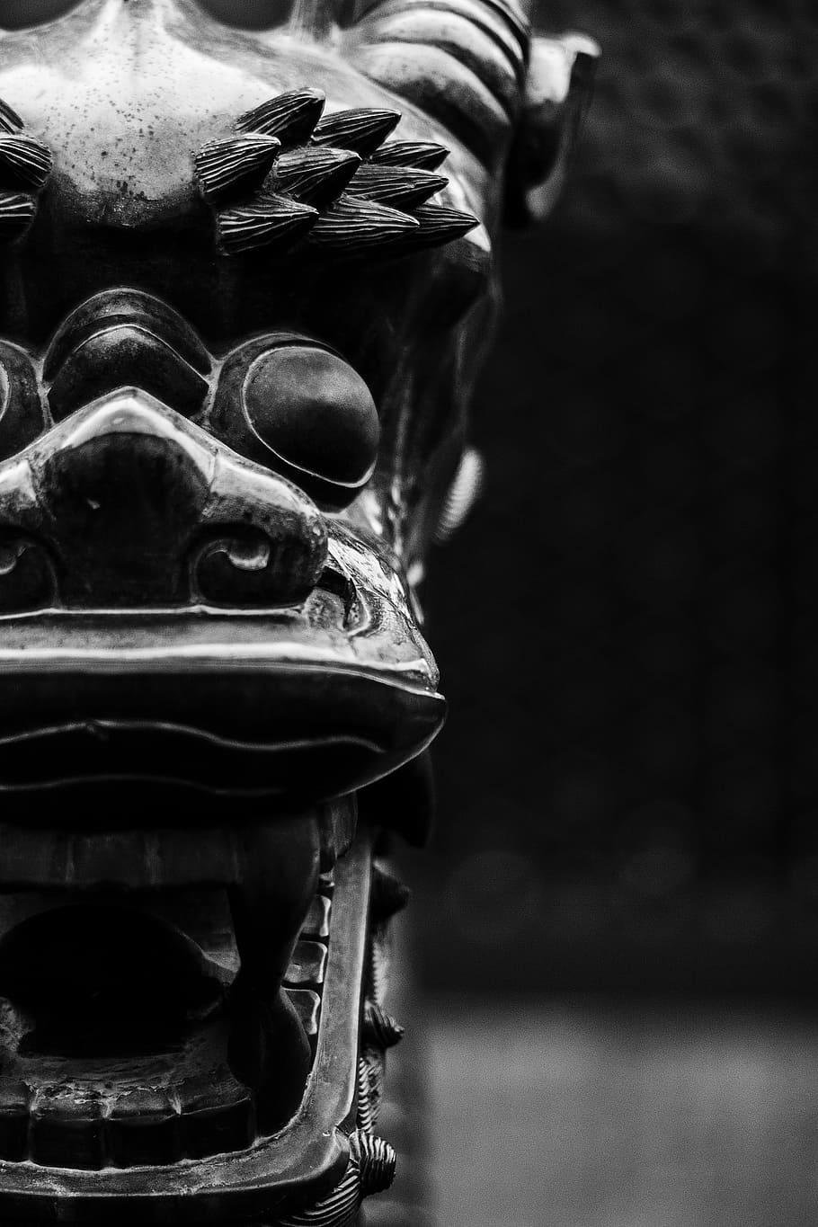 china, beijing, lion, art and craft, creativity, representation HD wallpaper