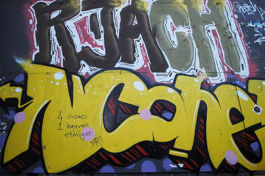 graffiti, paint, nobody, background, backgrounds, selective focus HD wallpaper