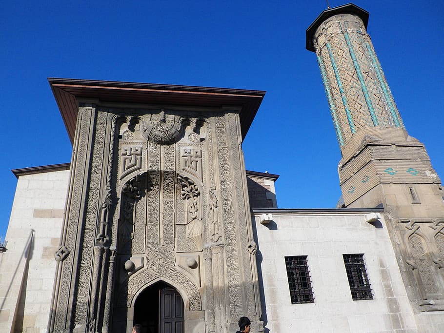 turkey, ruins, blue sky, architecture, built structure, low angle view HD wallpaper