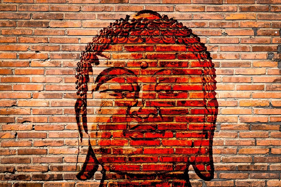 Gautama wall decor, buddha, spiritual, buddhism, meditation, zen