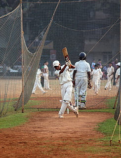 cricket, batsman, ball game, india, competition, player, field HD wallpaper