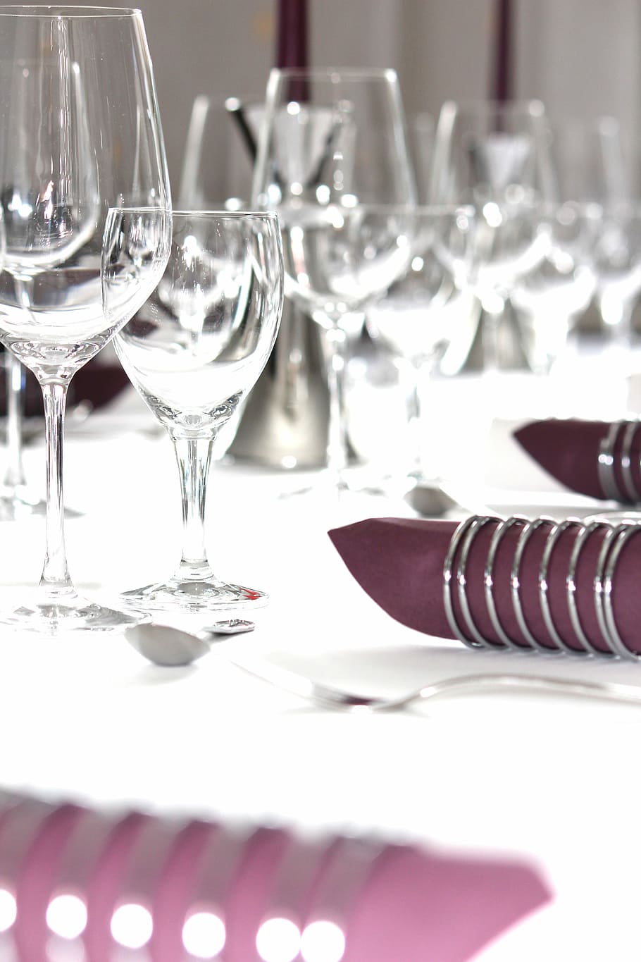 Table, Table, Covered, gedeckter table, celebration, board HD wallpaper