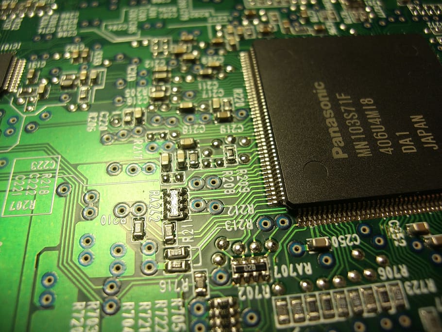 Computer, Computing, information technology, it, chip, component, HD wallpaper