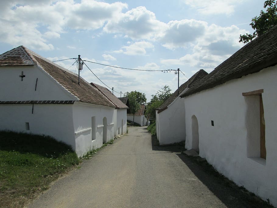 kellergasse, cellar, lower austria, built structure, architecture HD wallpaper