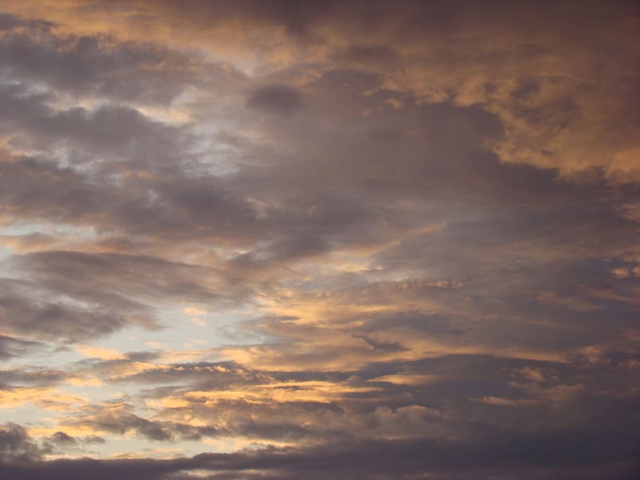Clouds, Air, Nature, Heaven, cloud - Sky, sunset, cloudscape HD wallpaper