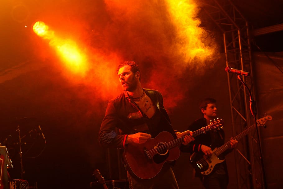 singer, rock, show, tour, musician, lights, mood, artists, concert HD wallpaper