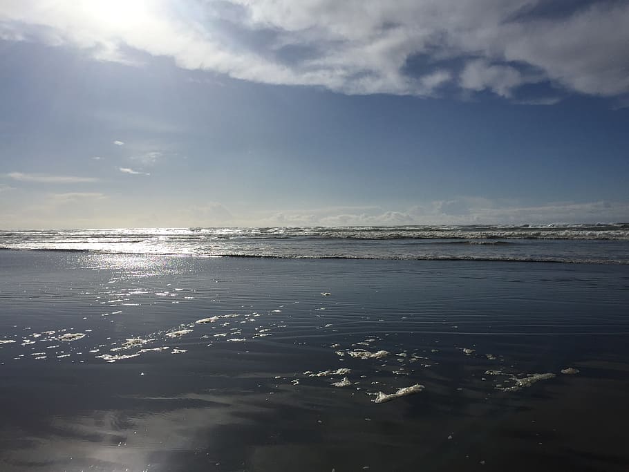 beach, ocean, pacific, coast, water, nature, sea, sky, scenics - nature HD wallpaper