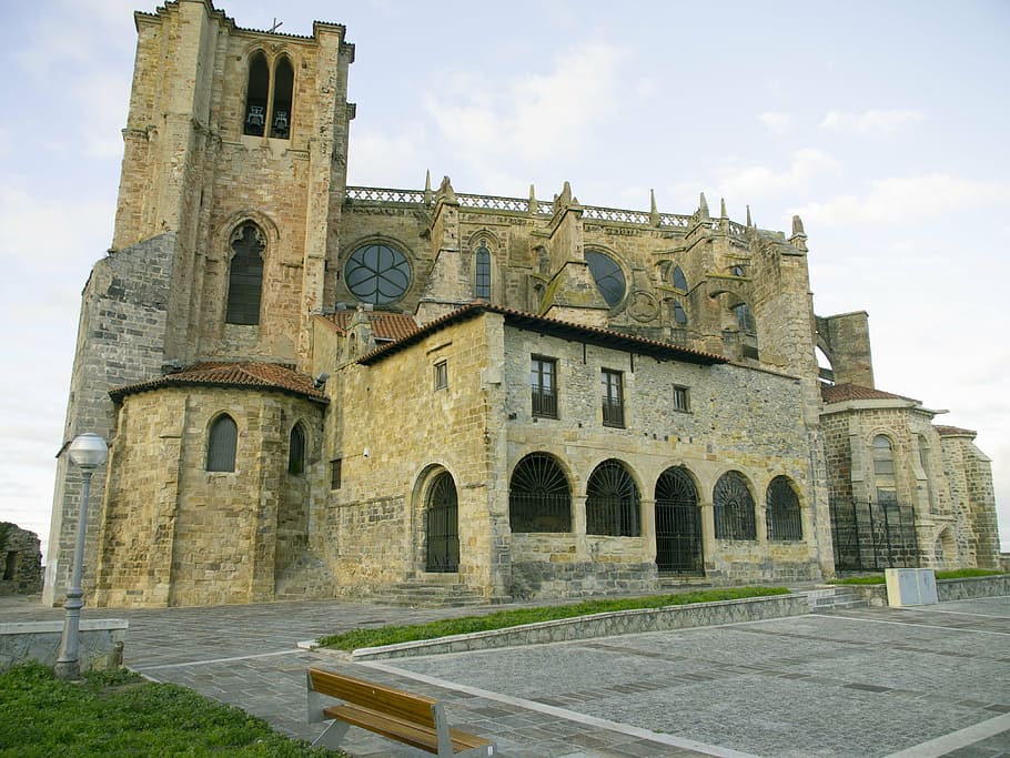 castle, castro urdiales, monument, architecture, built structure HD wallpaper