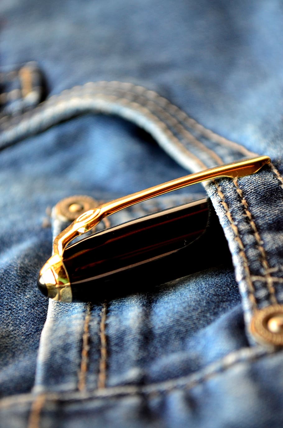 pen, jeans, blue, pocket, fashion, clothing, casual, denim, HD wallpaper
