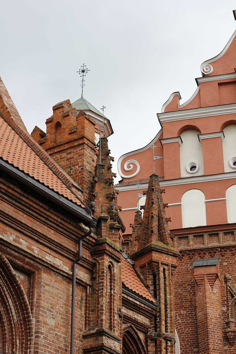 vilnius, lithuania, eastern europe, facade, old town, architecture HD wallpaper