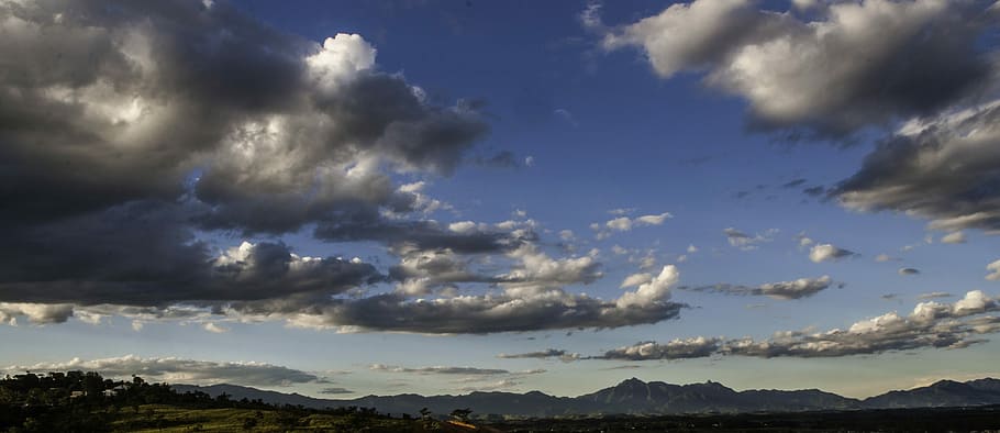 Clouds, Horizon, Sunset, Vista, no people, nature, sky, outdoors HD wallpaper