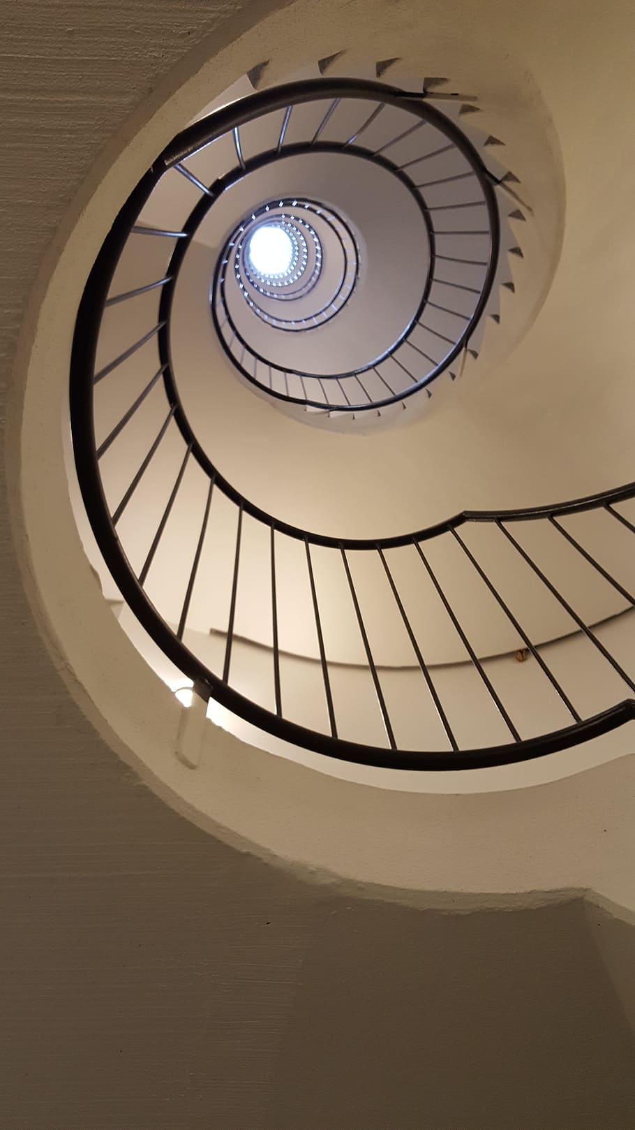 Staircase, Light, Infinite, spiral, steps and staircases, architecture HD wallpaper