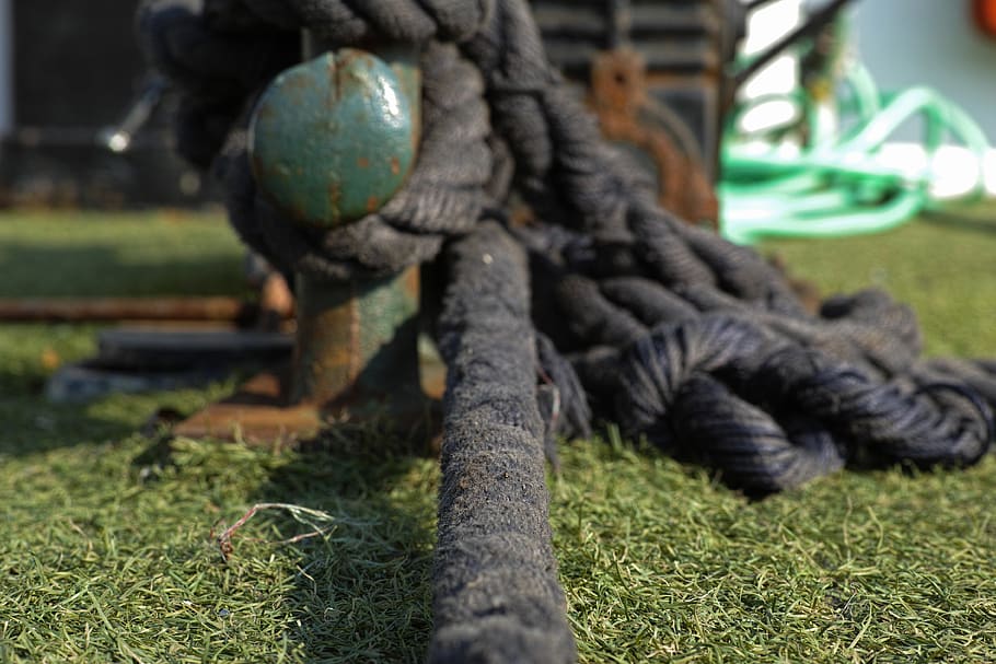 black, rope, solid, connect, bond, protection, bondage, nobody HD wallpaper