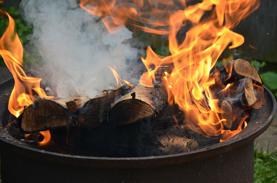 fire, koster, burn, firewood, burns, fever, fire - Natural Phenomenon HD wallpaper