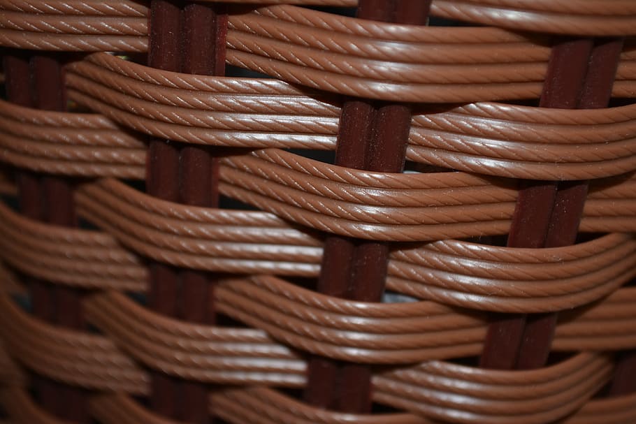 basket, pattern, woven, texture, wicker, material, wooden, vintage HD wallpaper