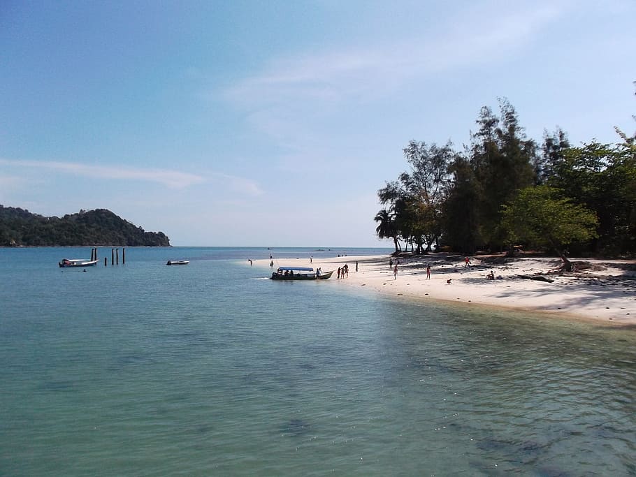 Beach, Langkawi, Malaysia, Vacation, nature, ocean, asia, water HD wallpaper