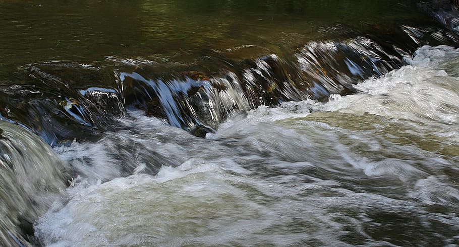 cascade, flow, flowing, motion, nature, rapids, river, splash HD wallpaper