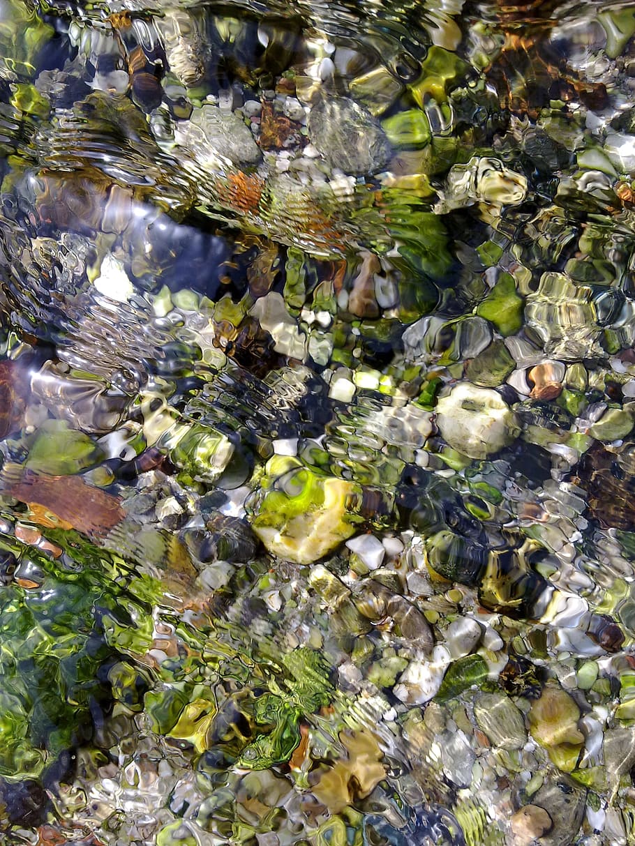 water, wave, gopher, background, structure, waters, stones HD wallpaper