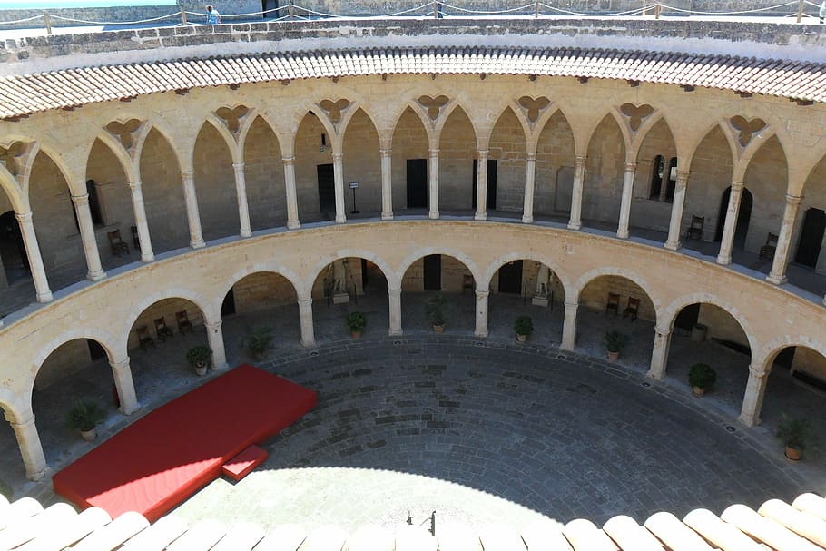 Building, Architecture, Majorca, Spain, tour, tourism, the stones HD wallpaper