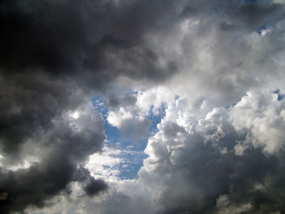 Clouds, Dark, Weather, Dramatic, storm, thunderstorm, overcast HD wallpaper