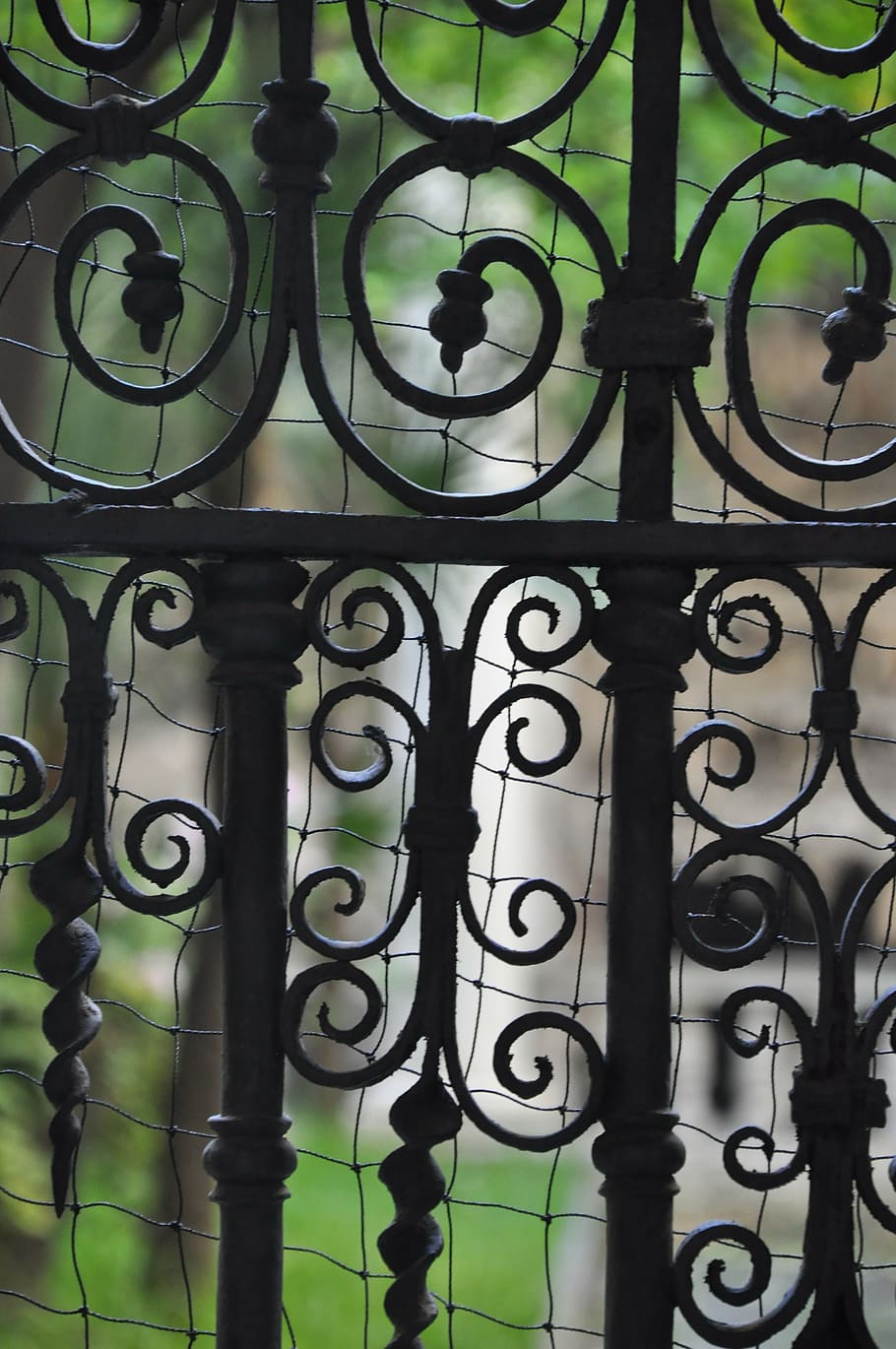 genoa, gate, fence, full frame, backgrounds, no people, metal HD wallpaper