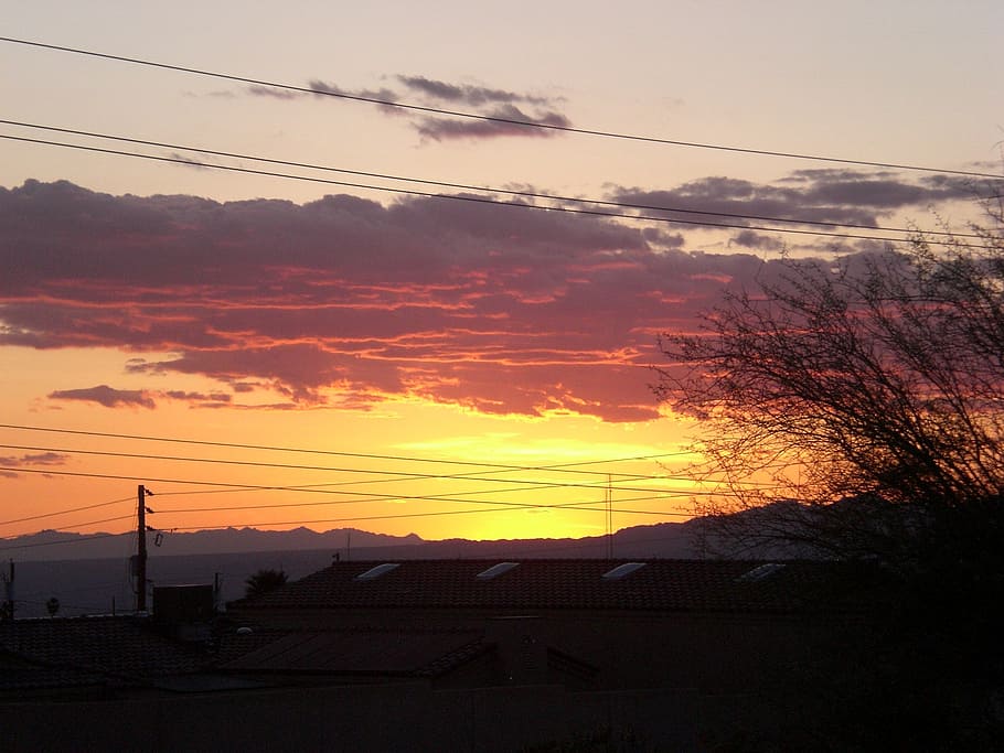 Free download | HD wallpaper: arizona, sunset, clouds, nature, dusk ...