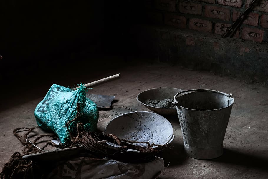 tools, construction, build, equipment, steel, metal, garbage HD wallpaper