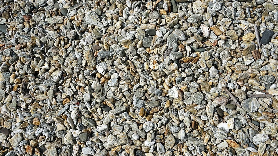 pebble, stones, pebbles, background, gravel bed, full frame HD wallpaper