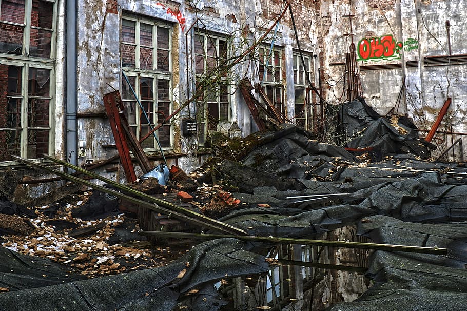 lost places, old, leave, decay, lapsed, ruin, home, pforphoto HD wallpaper