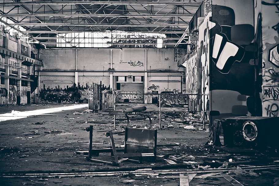 Factory, Lost, Lapsed, Old, lost places, leave, ruin, building HD wallpaper