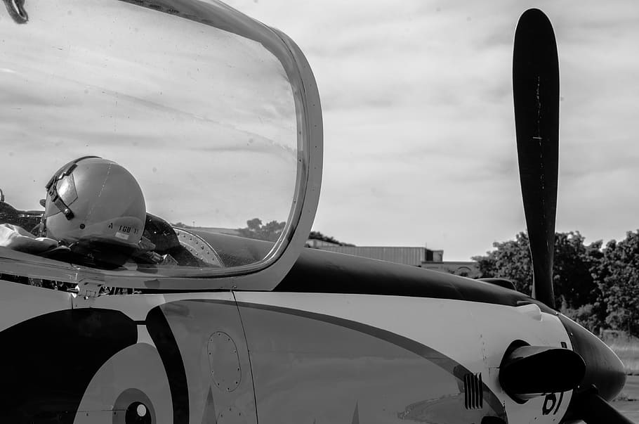 plane, helmet, elice, transportation, mode of transportation HD wallpaper
