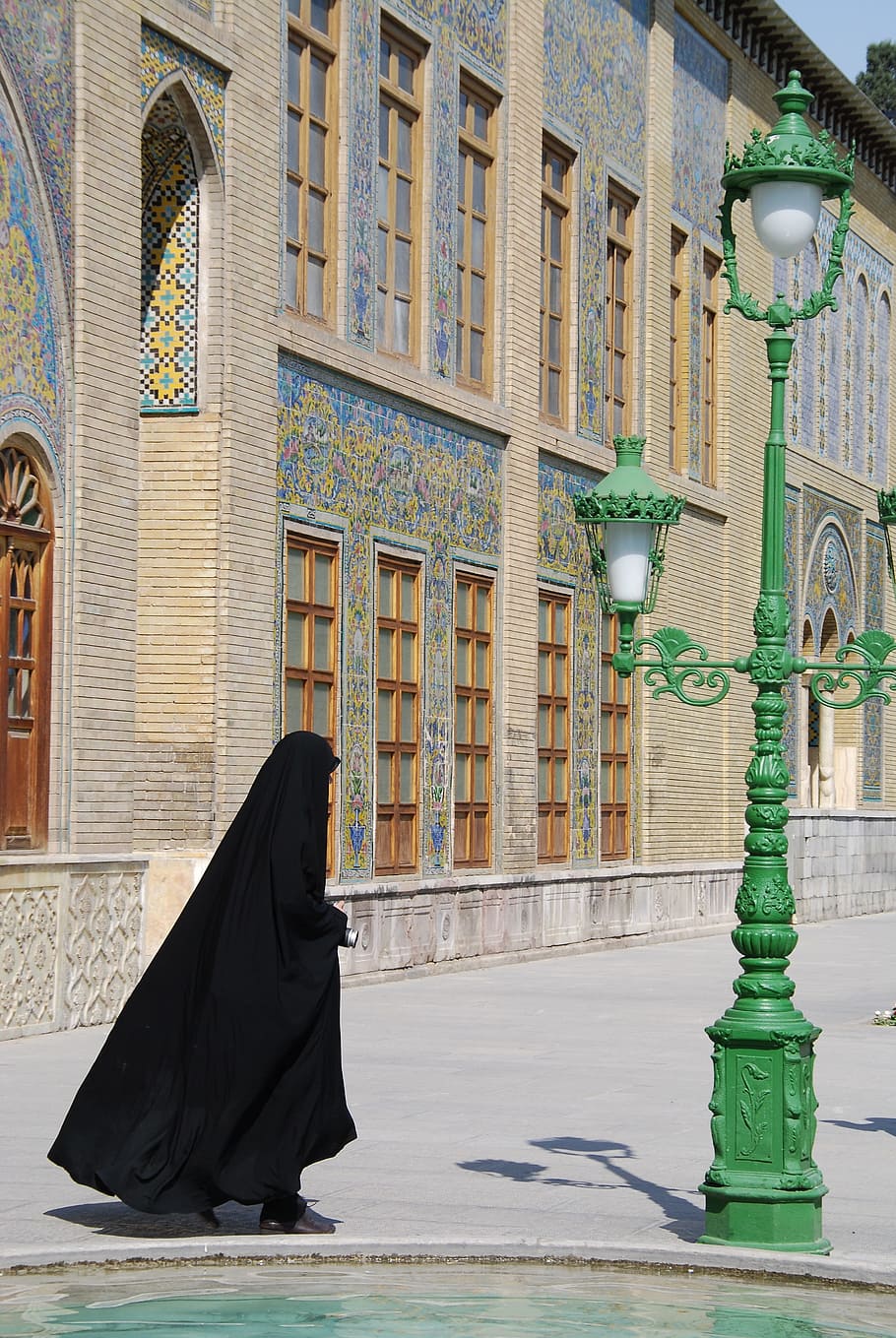 Iran, Tehran, Golestan, Muslim, cultures, marble, full length, HD wallpaper
