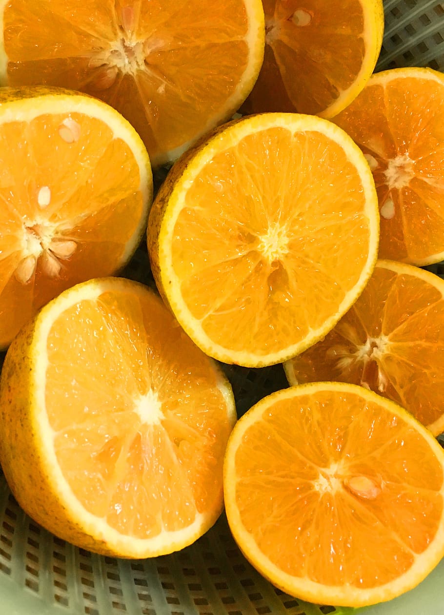 orange, circle, round, shape, texture, healthy eating, food HD wallpaper