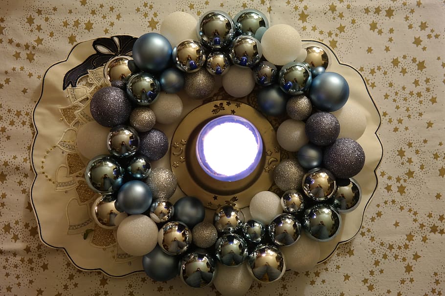 advent wreath, candle, flame, christmas, arrangement, decoration HD wallpaper