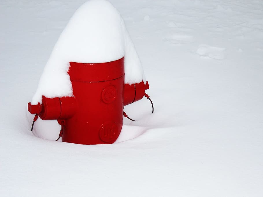 Snow, Color, Red, Fire, Season, White, cold, colorful, nature HD wallpaper