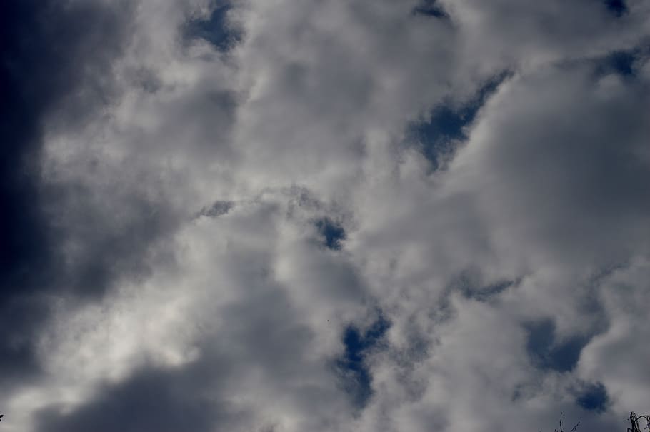 sky, clouds, background, cloud - sky, beauty in nature, cloudscape HD wallpaper