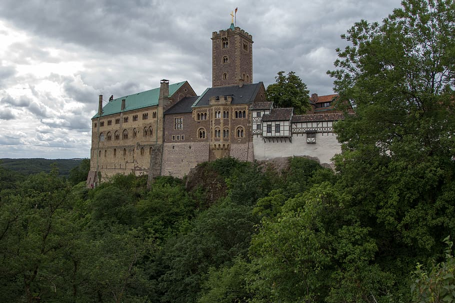 thuringia germany, eisenach, castle, wartburg castle, cultural heritage HD wallpaper