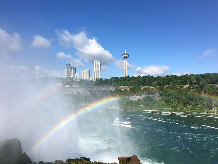 Falls, Niagara, Water, Canada, Nature, river, niagara falls HD wallpaper