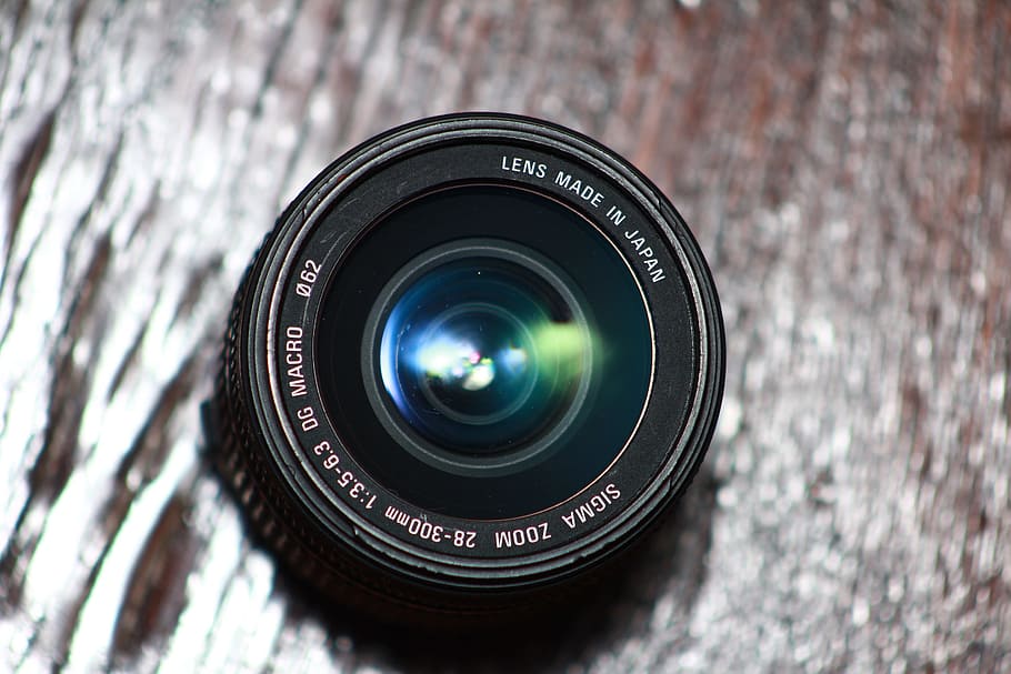 lens, glass, camera, camera - photographic equipment, technology HD wallpaper